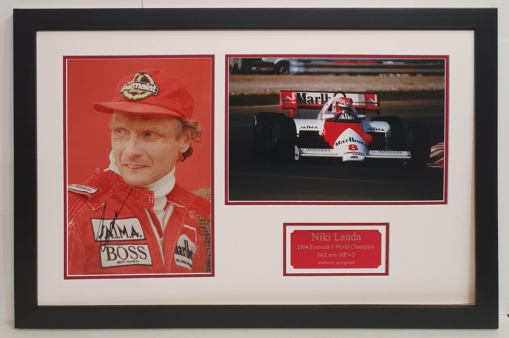 Authentic Formula 1 Signed Memorabilia - Darling Picture Framing