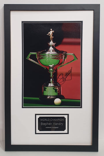 Authentic Snooker Signed Memorabilia - Darling Picture Framing