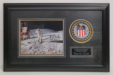 Authentic Space Signed Memorabilia. - Darling Picture Framing