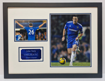John Terry Signed Chelsea Photo.