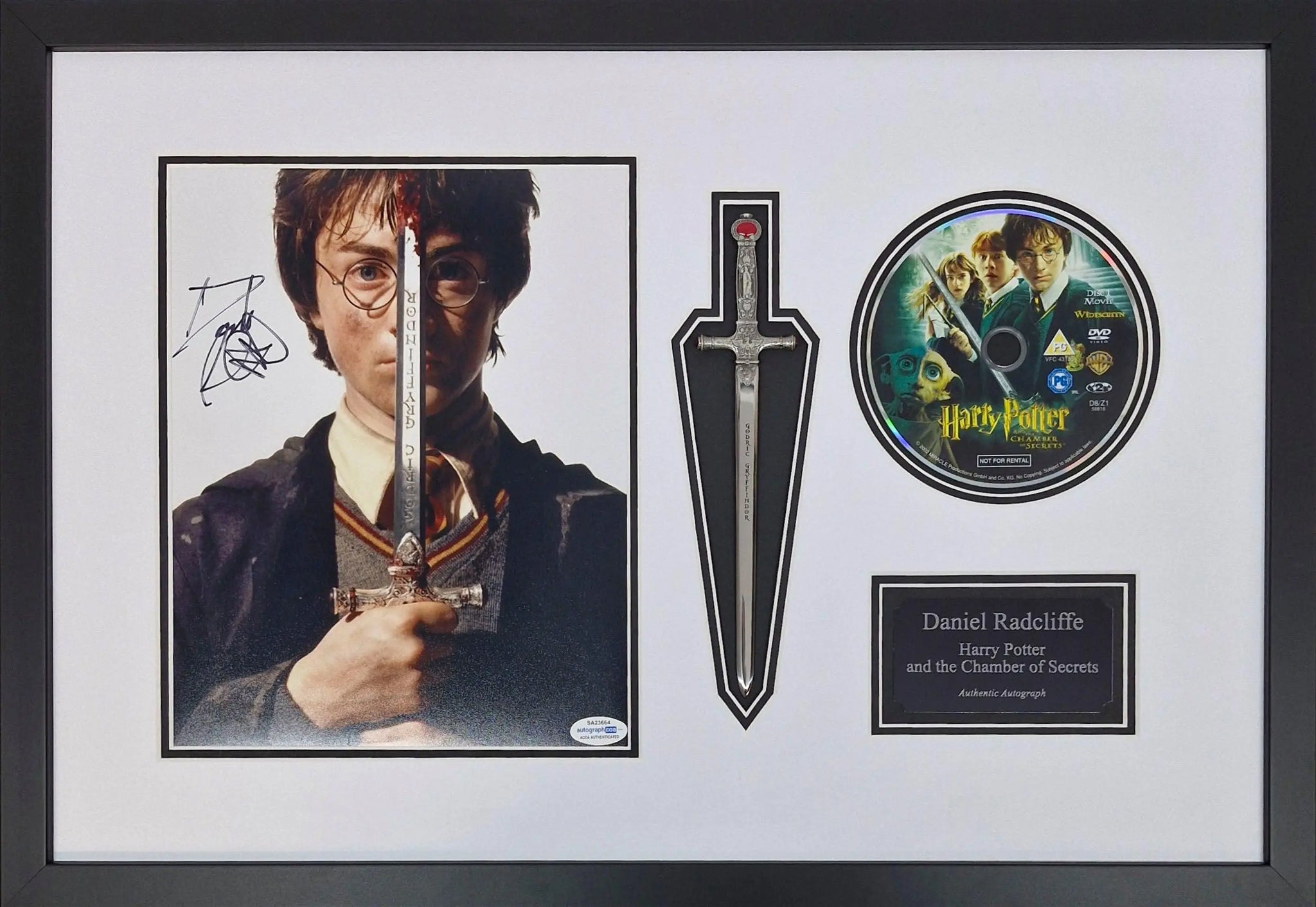 Daniel Radcliffe Signed Harry Potter Photo - Framed with COA - Darling Picture Framing