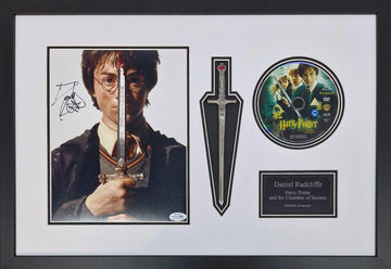 Daniel Radcliffe Signed Harry Potter Photo - Framed with COA - Darling Picture Framing