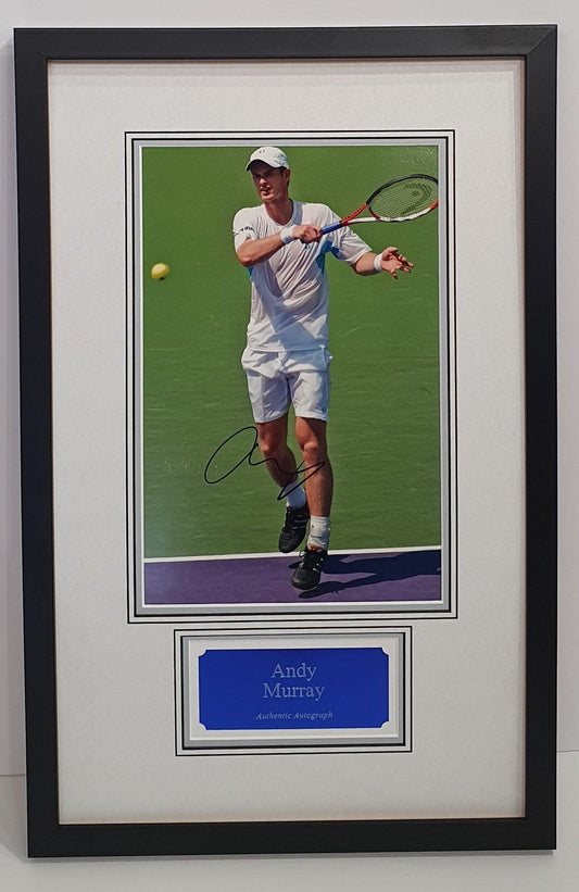Andy Murray Signed Photo Framed. - Darling Picture Framing