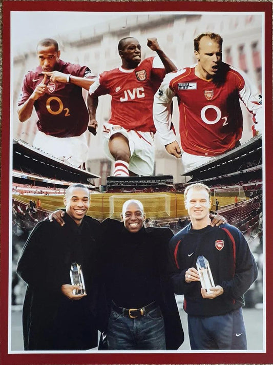 Arsenal unsigned Legends Photo. - Darling Picture Framing