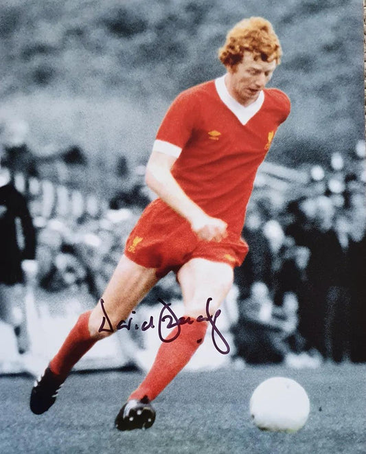 David Fairclough Signed Liverpool Photo. - Darling Picture Framing