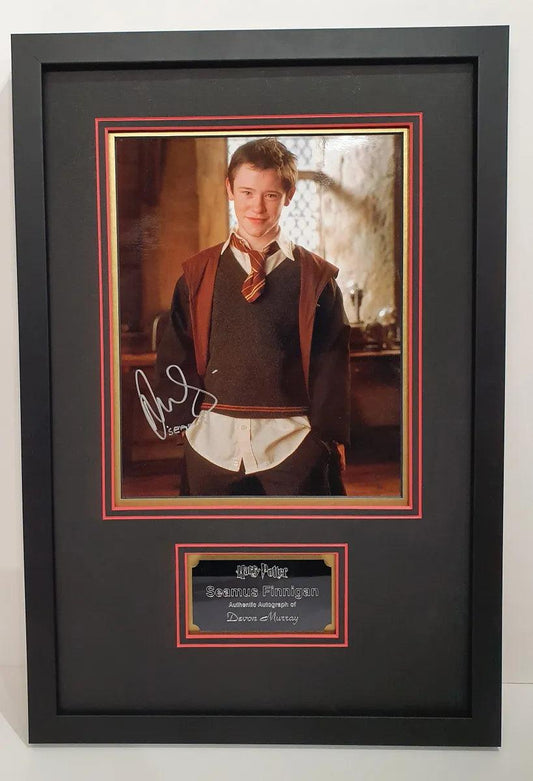 Devon Murray Signed Harry Potter Photo Framed. - Darling Picture Framing