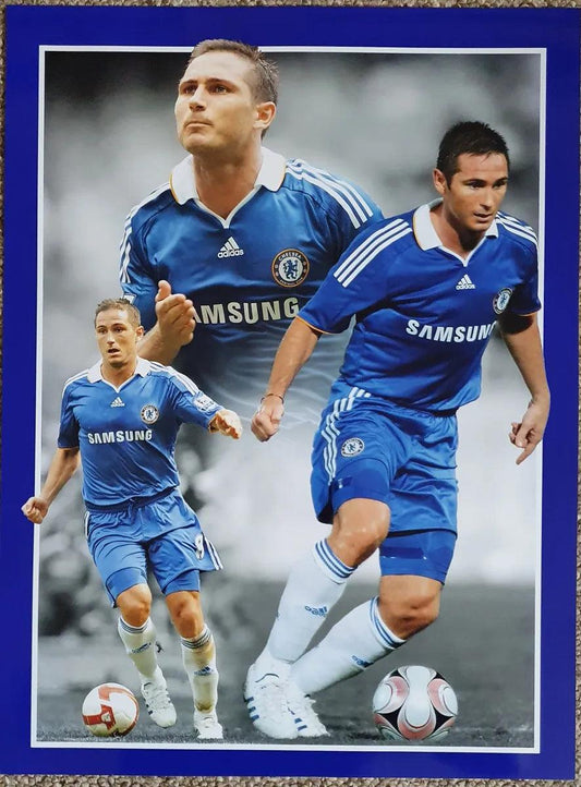 Frank Lampard unsigned Chelsea Photo. - Darling Picture Framing