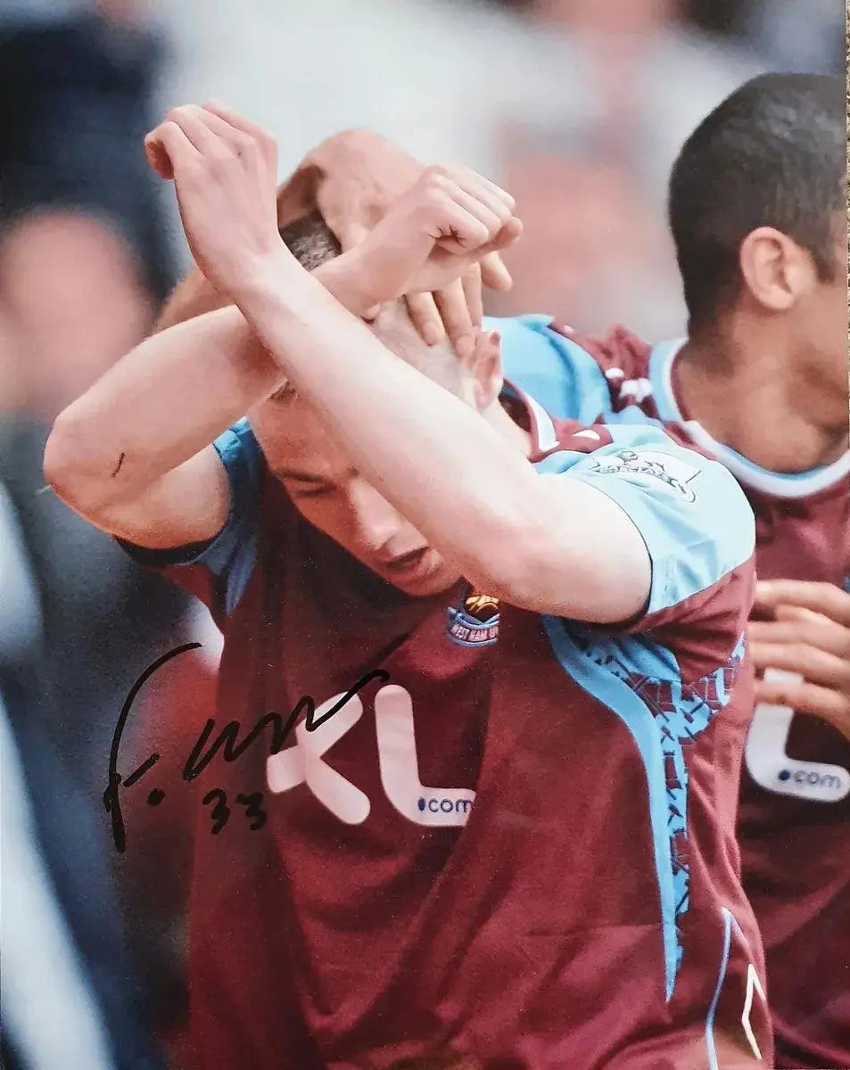 Freddie Sears Signed West Ham United - Photo with COA - Darling Picture Framing