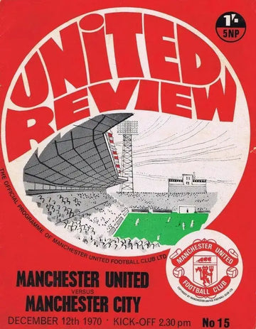 George Best Signed Manchester United Programme. - Darling Picture Framing