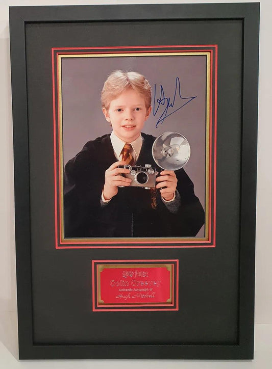 Hugh Mitchell Signed Harry Potter Photo Framed. - Darling Picture Framing