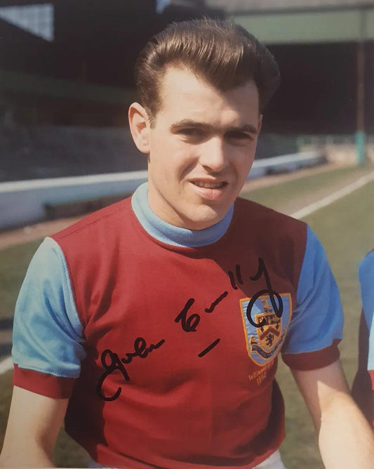 John Connelly Signed Burnley Photo. - Darling Picture Framing