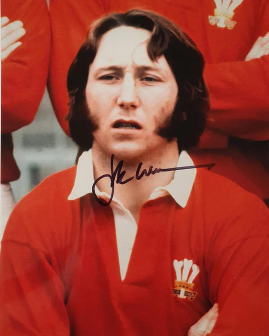 JPR William Signed Welsh Rugby Photo. - Darling Picture Framing