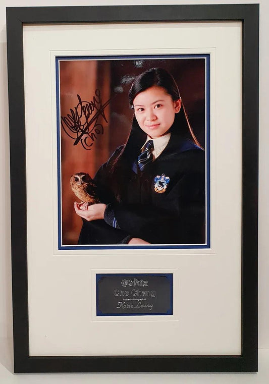 Katie Leung Signed Harry Potter Photo Framed. - Darling Picture Framing