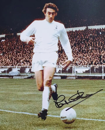 Martin Chivers Signed Spurs Photo. - Darling Picture Framing