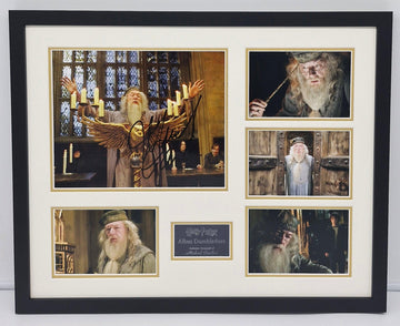 Michael Gambon Signed Dumbledore Harry Potter Photo Framed. - Darling Picture Framing