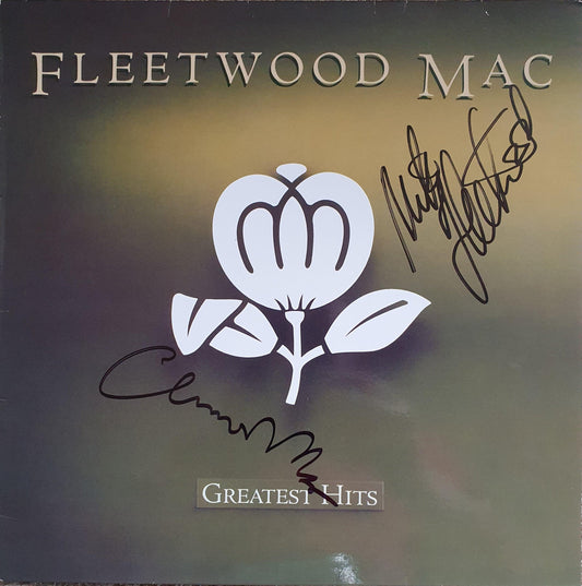 Mick Fleetwood & Christine McVie Signed Fleetwood Mac Greatest Hits Album. - Darling Picture Framing