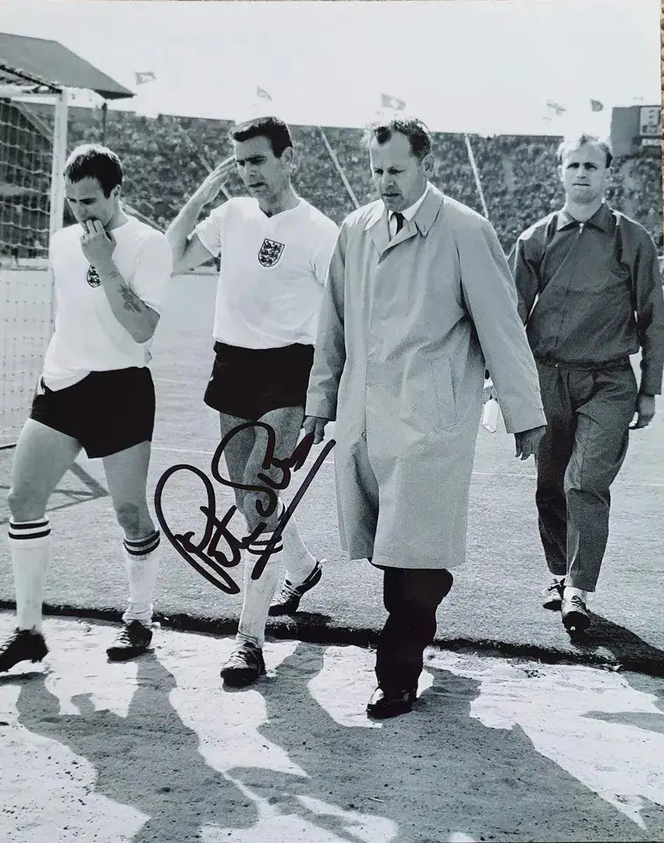Peter Swan Signed England Photo. - Darling Picture Framing
