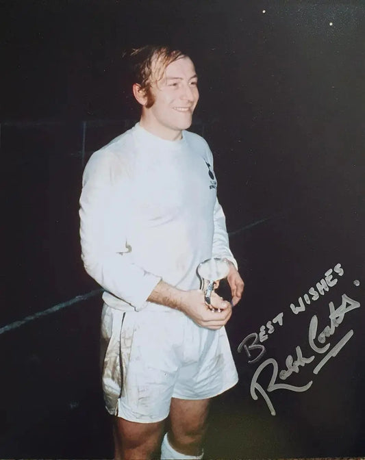 Ralph Coates Signed Spurs Photo with COA - Darling Picture Framing