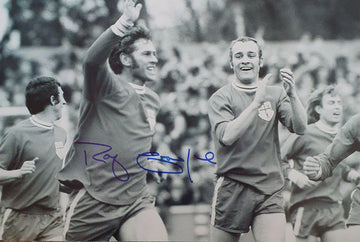 Ray Crawford Signed Ipswich Town Photo with COA - Darling Picture Framing