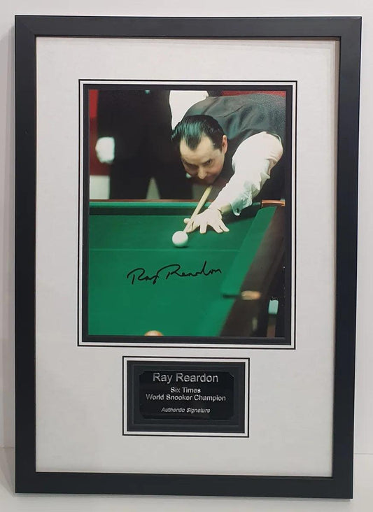 Ray Reardon Signed Photo Framed. - Darling Picture Framing