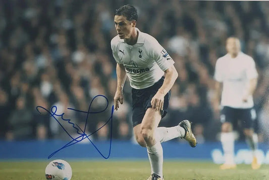 Scott Parker Signed Spurs Photo with COA - Darling Picture Framing