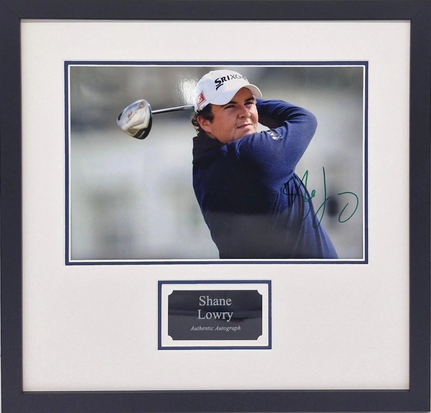Shane Lowry Signed Photo - Framed with COA - Darling Picture Framing