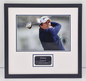 Shane Lowry Signed Photo Framed. - Darling Picture Framing