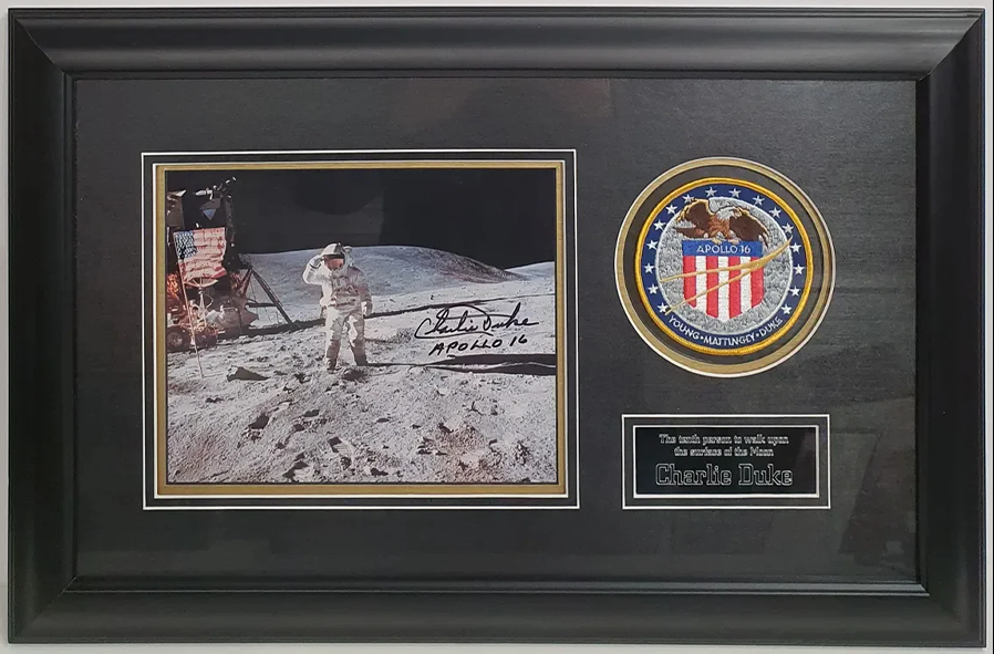 Charlie Duke Signed Apollo 16