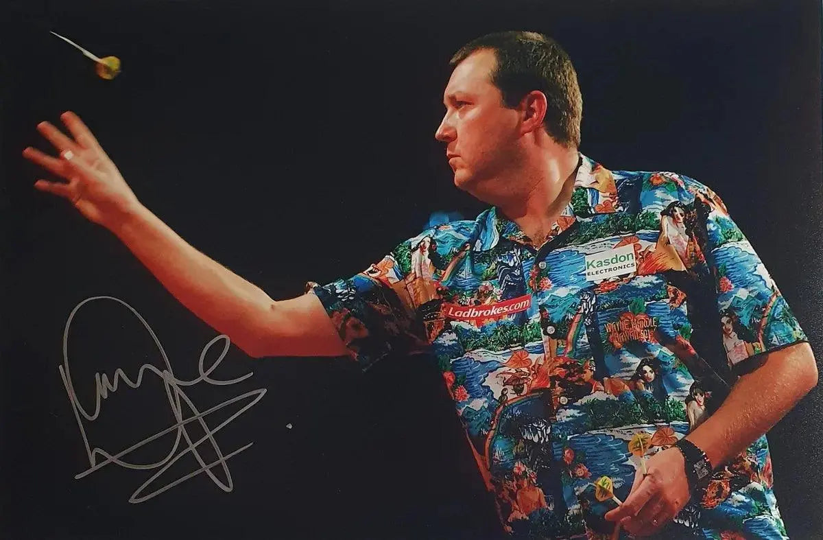 Wayne Mardle Signed Photo - with COA - Darling Picture Framing