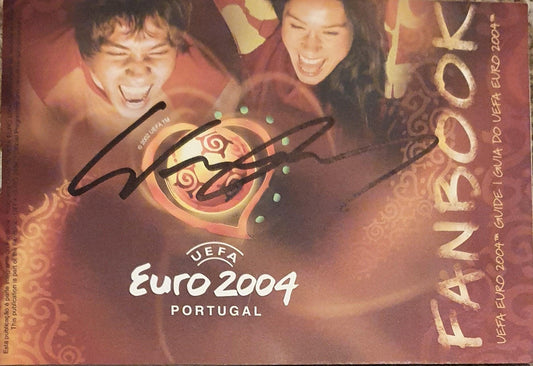 Wayne Rooney Signed England Euro 2004 Portugal Fanbook. - Darling Picture Framing